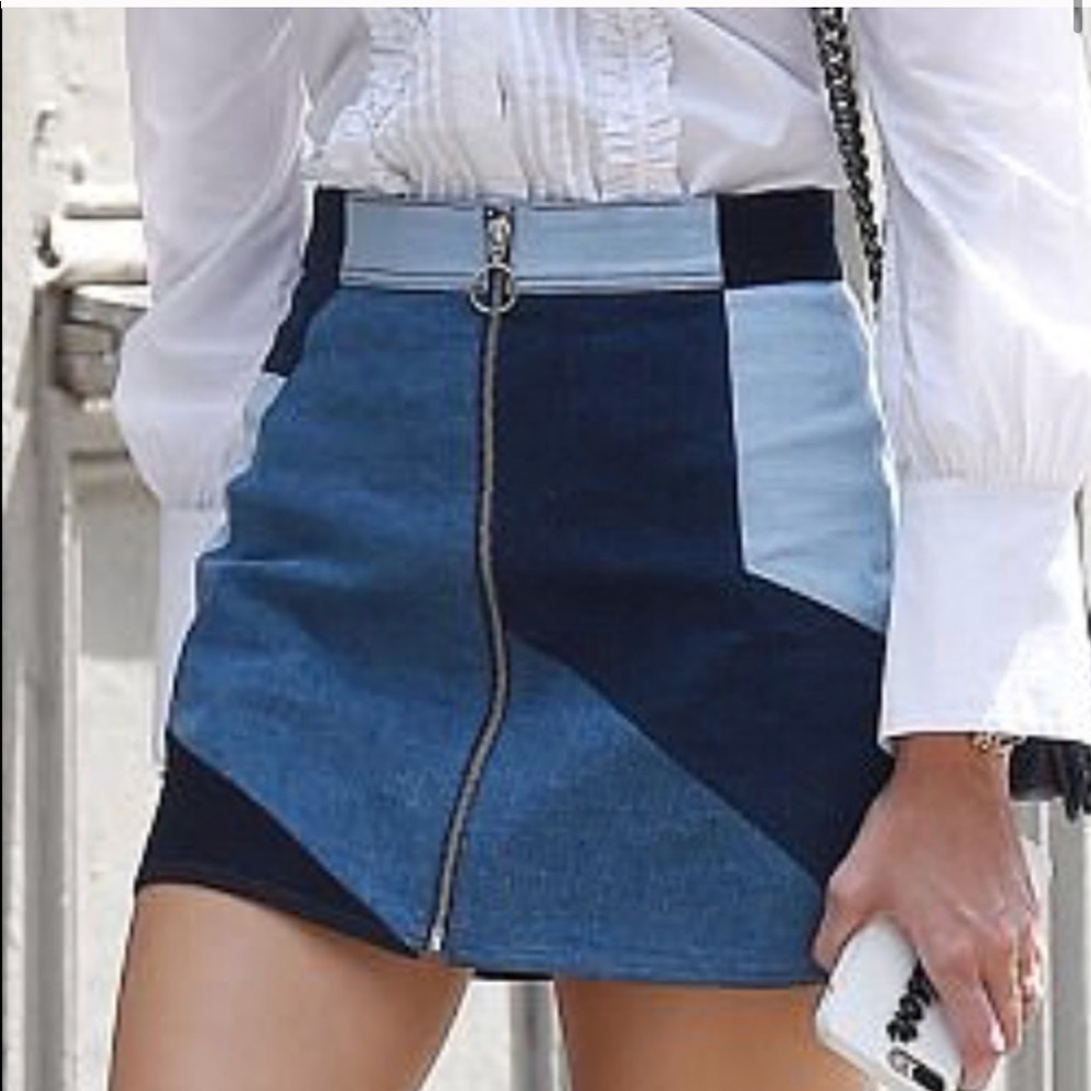 Intermix Patchwork Skirt
